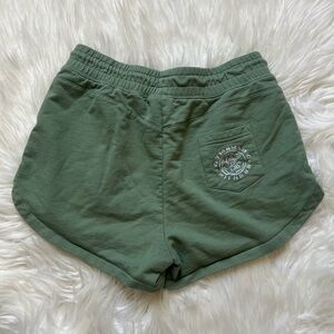 Gymshark Women's Green Sweat Shorts